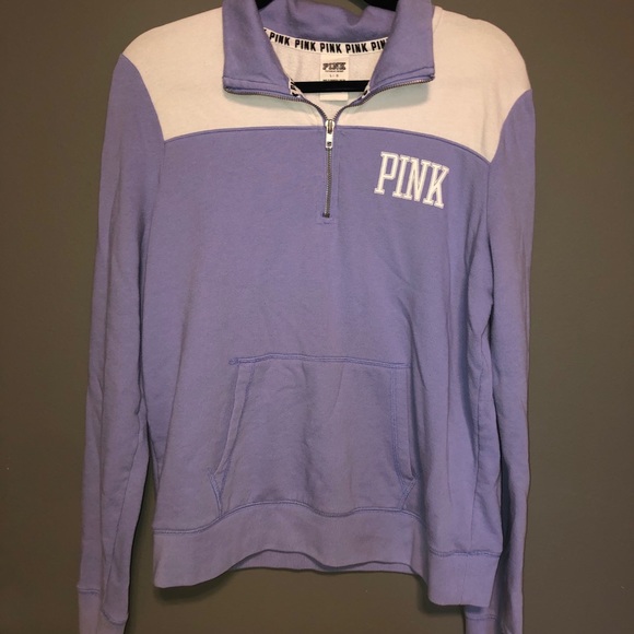 Victoria Secrets PINK 1/4 Zip Sweatshirt - Picture 2 of 3